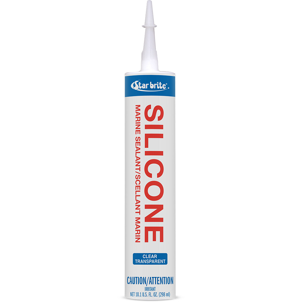 Star brite Marine Silicone Sealant - Clear - 10.3 oz Star brite Marine Silicone Sealant - Clear - 10.3 oz