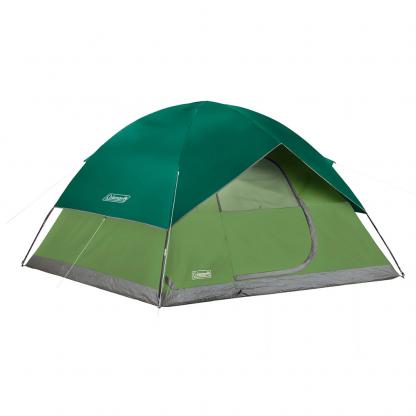 Coleman Sundome® 6-Person Camping Tent - Spruce Green