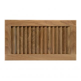 Whitecap Teak Louvered Insert - 16" x 9-1/8" x 3/4"