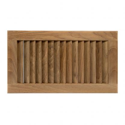 Whitecap Teak Louvered Insert - 16" x 9-1/8" x 3/4"