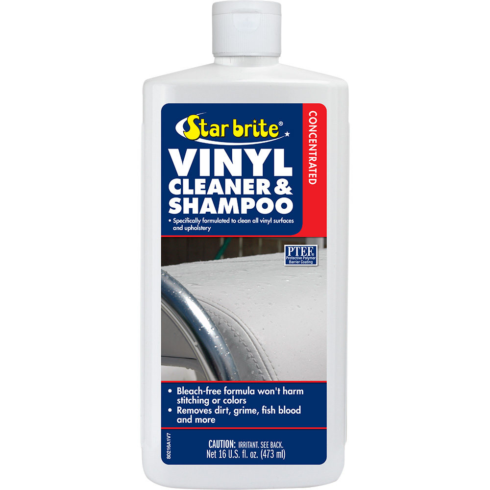 Star brite Vinyl Cleaner & Shampoo - 16 oz Star brite Vinyl Cleaner & Shampoo - 16 oz