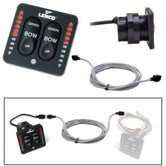 Lenco Flybridge Kit f/ LED Indicator Key Pad f/All-In-One Integrated Tactile Switch - 40'