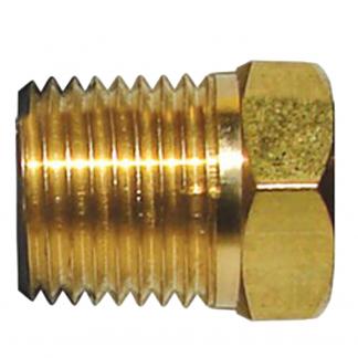 Tecnoseal Brass Cap f/M8 Pencil Zinc