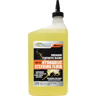 Star brite Hydraulic Steering Fluid - ISO 15 Marine Synthetic Blend - 32 oz