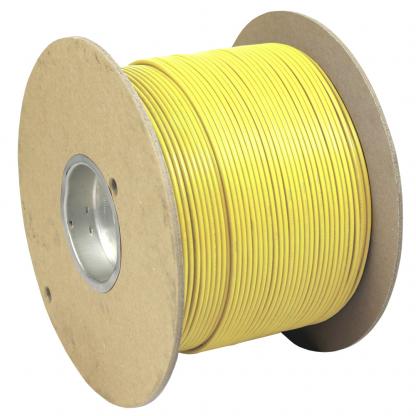 Pacer Yellow 8 AWG Primary Wire - 1,000'