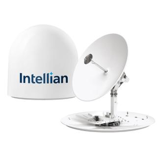 Intellian s130N 1.25M HD DirecTV & WorldView Satellite TV Antenna System In v130NX/t130N Dome - Includes Multi-Switch Module