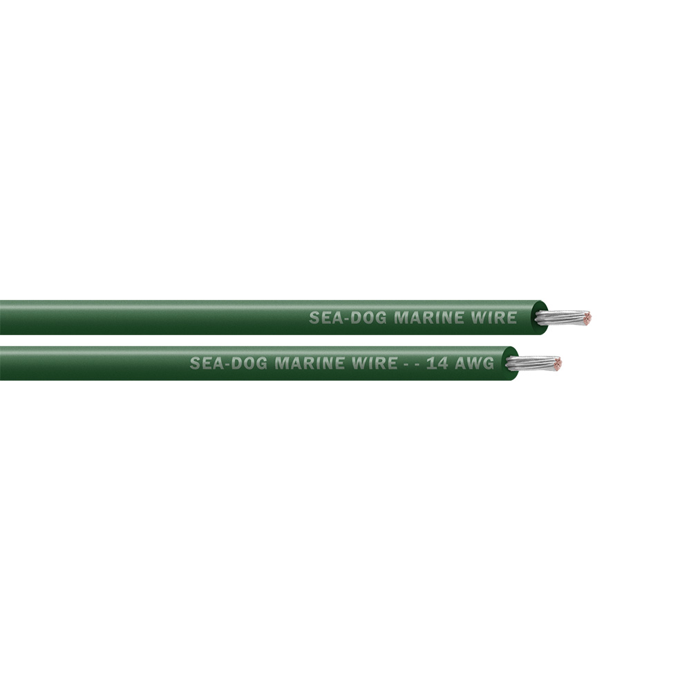 Sea-Dog 14 AWG Green Primary Wire - 25' Sea-Dog 14 AWG Green Primary Wire - 25'
