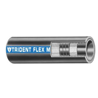 Trident Marine 1" x 50' Coil Flex Marine Wet Exhaust & Water Hose - Black