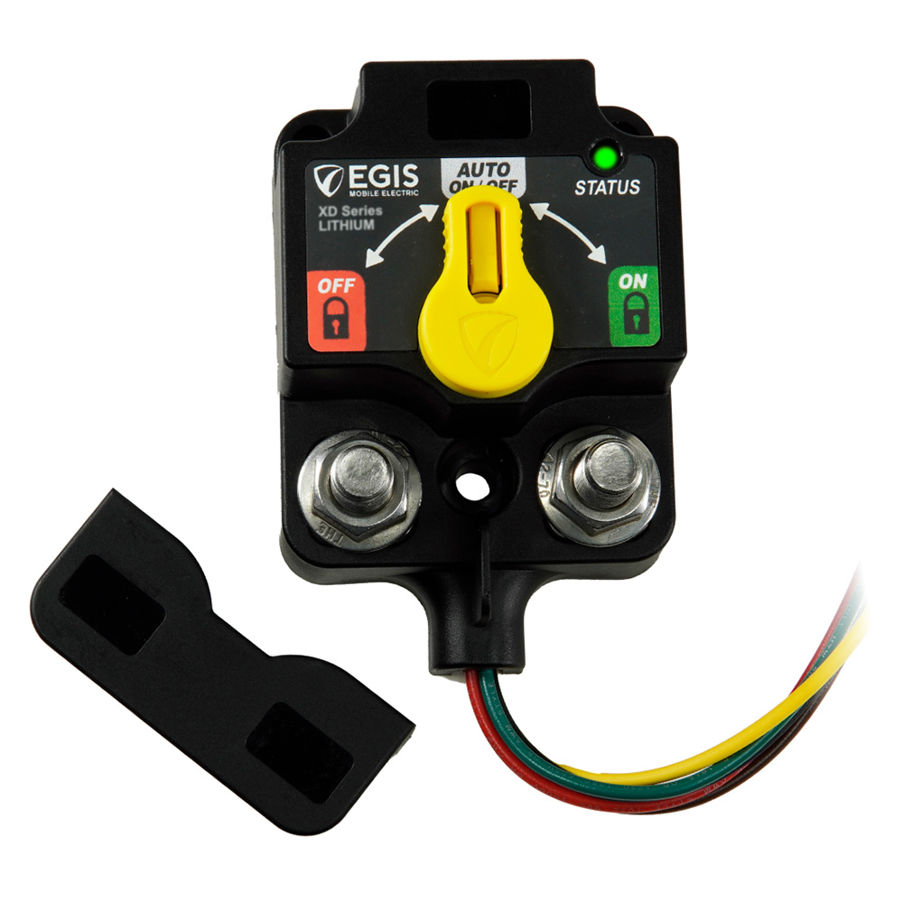 Egis Single Flex L VSR/Relay w/Knob - Tinned Wires Egis Single Flex L VSR/Relay w/Knob - Tinned Wires