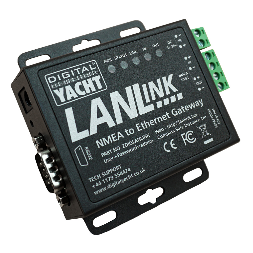 Digital Yacht LANLink NMEA 0183 To Gateway Atlantic Marine Depot