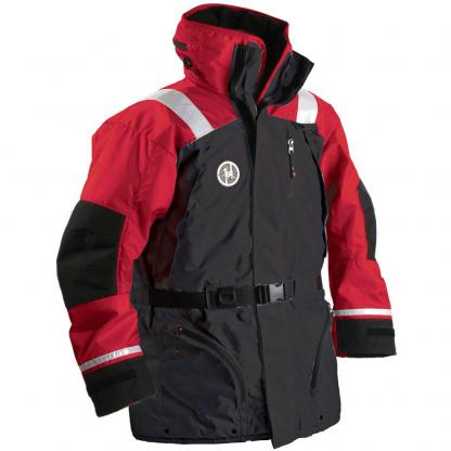 First Watch AC-1100 Flotation Coat - Red/Black - Large