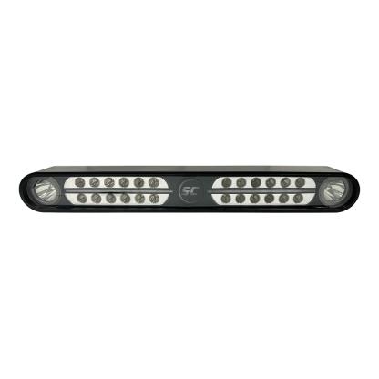Shadow-Caster Eagle Ray LED Light Bar - Black Housing & Dual Optics
