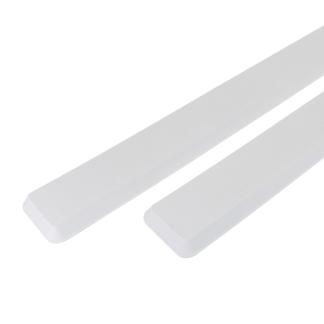 SeaDek Cockpit Coaming Bolster Set (2) - 4" x 39" & 20mm Thick - White w/Brushed Texture