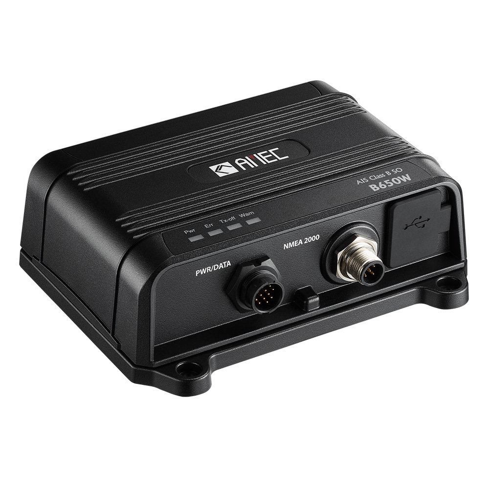 AMEC B650W Class B AIS Transceiver w/WI-FI - 5W-SOTDMA, NMEA 2000, NMEA 0183, USB AMEC B650W Class B AIS Transceiver w/WI-FI - 5W-SOTDMA, NMEA 2000, NMEA 0183, USB