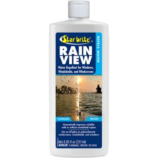 Star brite Rain View - Rain Repellent f/Windshields & Windows - 8 oz