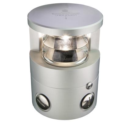 Lopolight 225° Double Masthead Light - 6NM - Silver Housing
