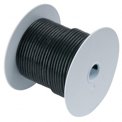 Ancor Black 8 AWG Tinned Copper Wire - 1,000'