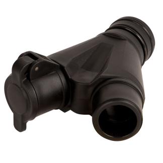 RUPES 2-Way Union Vacuum Connector w/Clampet Valve