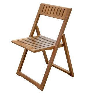 Whitecap Folding Slat Chair - Teak