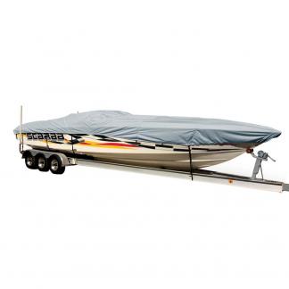 Carver Sun-DURA® Styled-to-Fit Boat Cover f/26.5' Performance Style Boats - Grey
