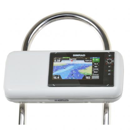 NavPod GP2506 SystemPod Pre-Cut f/Simrad NSS7 evo2 or B&G Zeus² 7 w/Space On The Left f/12" Wide Guard