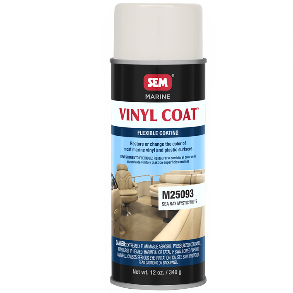 SEM Vinyl Coat™ - Sea Ray Mystic White - 12oz SEM Vinyl Coat™ - Sea Ray Mystic White - 12oz