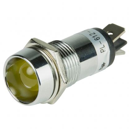 BEP LED Pilot Indicator Light - 12V - Amber