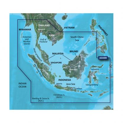 Garmin BlueChart® g3 HD - HXAE009R - Singapore / Malaysia / Indonesia - microSD™ / SD™