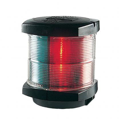 Hella Marine Tri-Color Navigation Light - Incandescent - 2nm - Black Housing - 12V