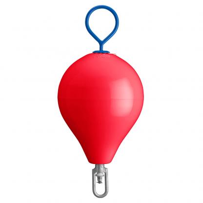 Polyform 13.5" CM Mooring Buoy w/Steel Iron - Red