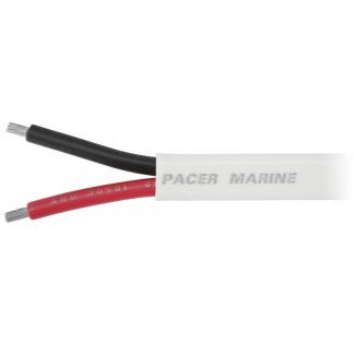 Pacer 8/2 AWG Duplex Cable - Red/Black - Sold By The Foot