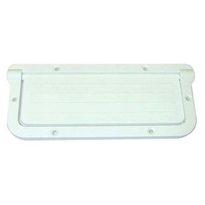 T-H Marine Large Rectangular Scupper - White