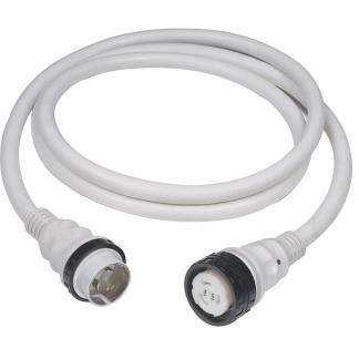 Marinco 50A 125V Shore Power Cable - 50' - White