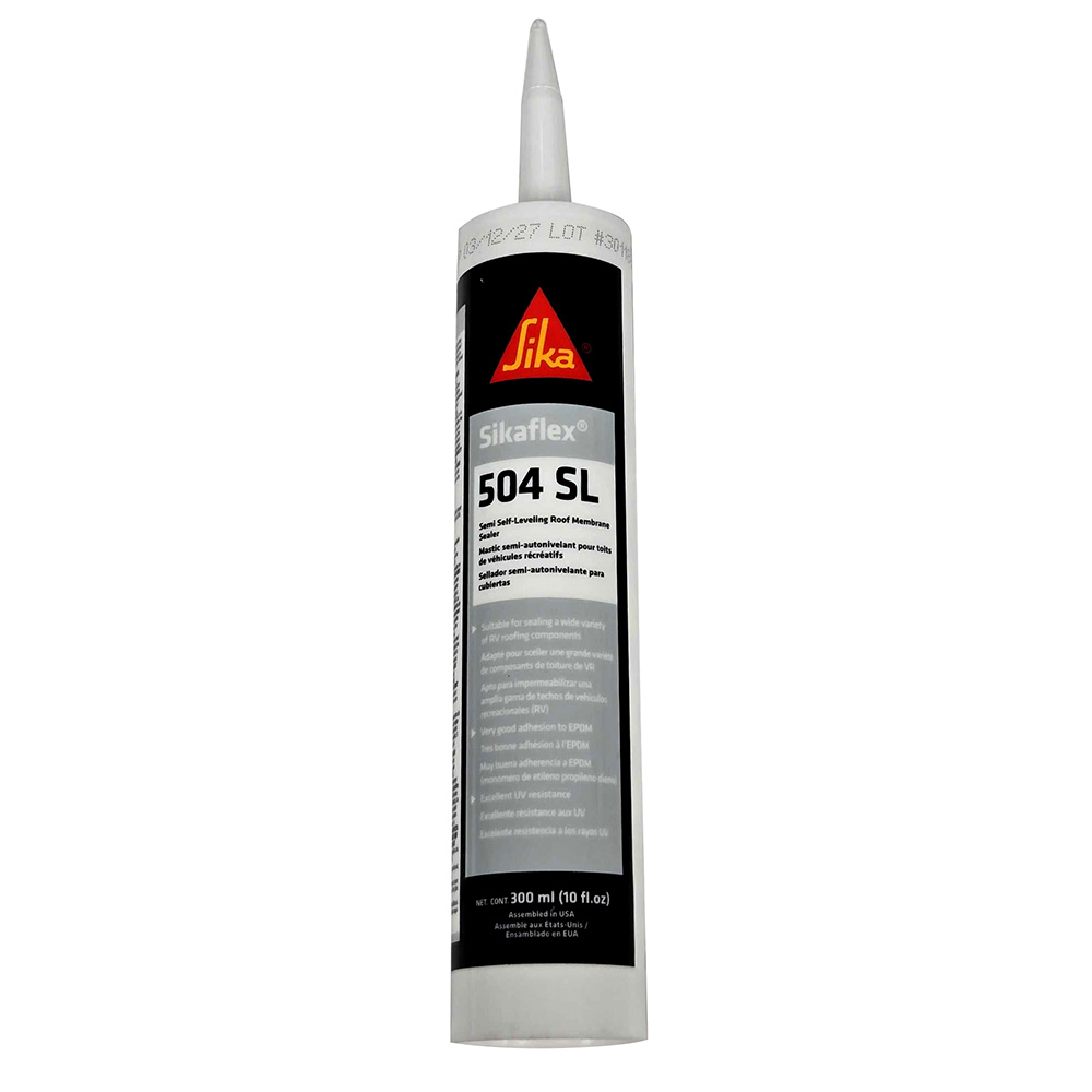 Sika Sikaflex®-504 SL Semi Leveling Roof Membrane Sealer - White - 300ml Sika Sikaflex®-504 SL Semi Leveling Roof Membrane Sealer - White - 300ml