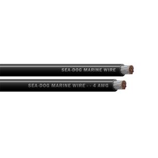 Sea-Dog 4 AWG Black Battery Cable - 250'