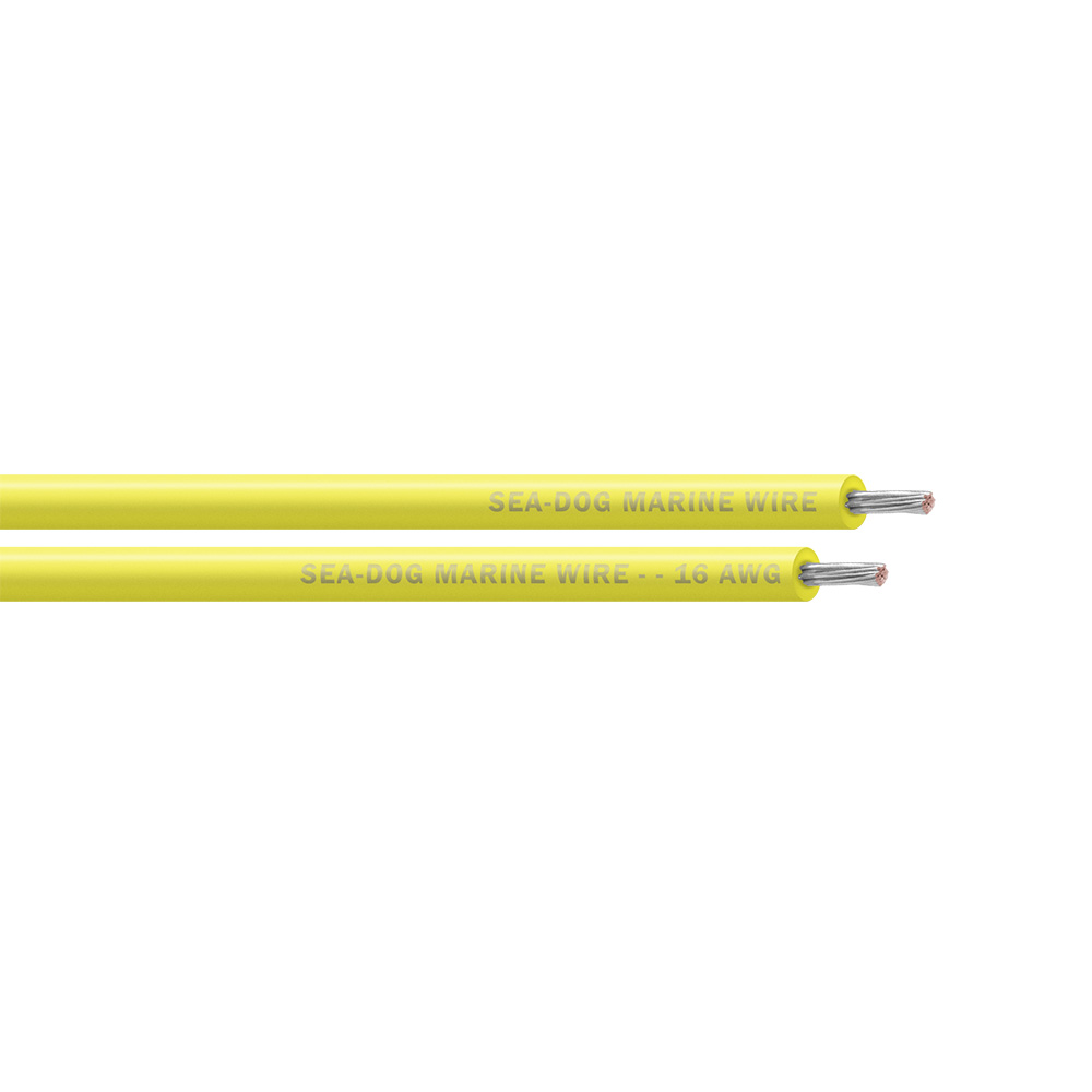 Sea-Dog 16 AWG Yellow Primary Wire - 1000' Sea-Dog 16 AWG Yellow Primary Wire - 1000'