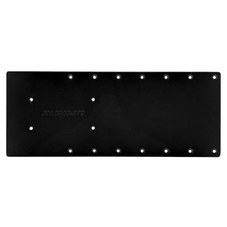 Sea Brackets 20" Straight Trolling Motor Plate f/Garmin Kraken - Black