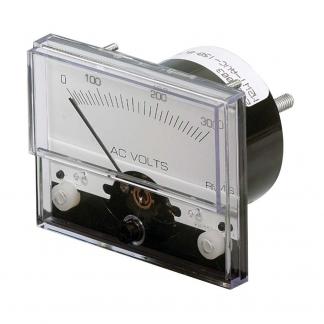 Paneltronics AC Voltmeter 1-1/2" 0-300 VAC Analog