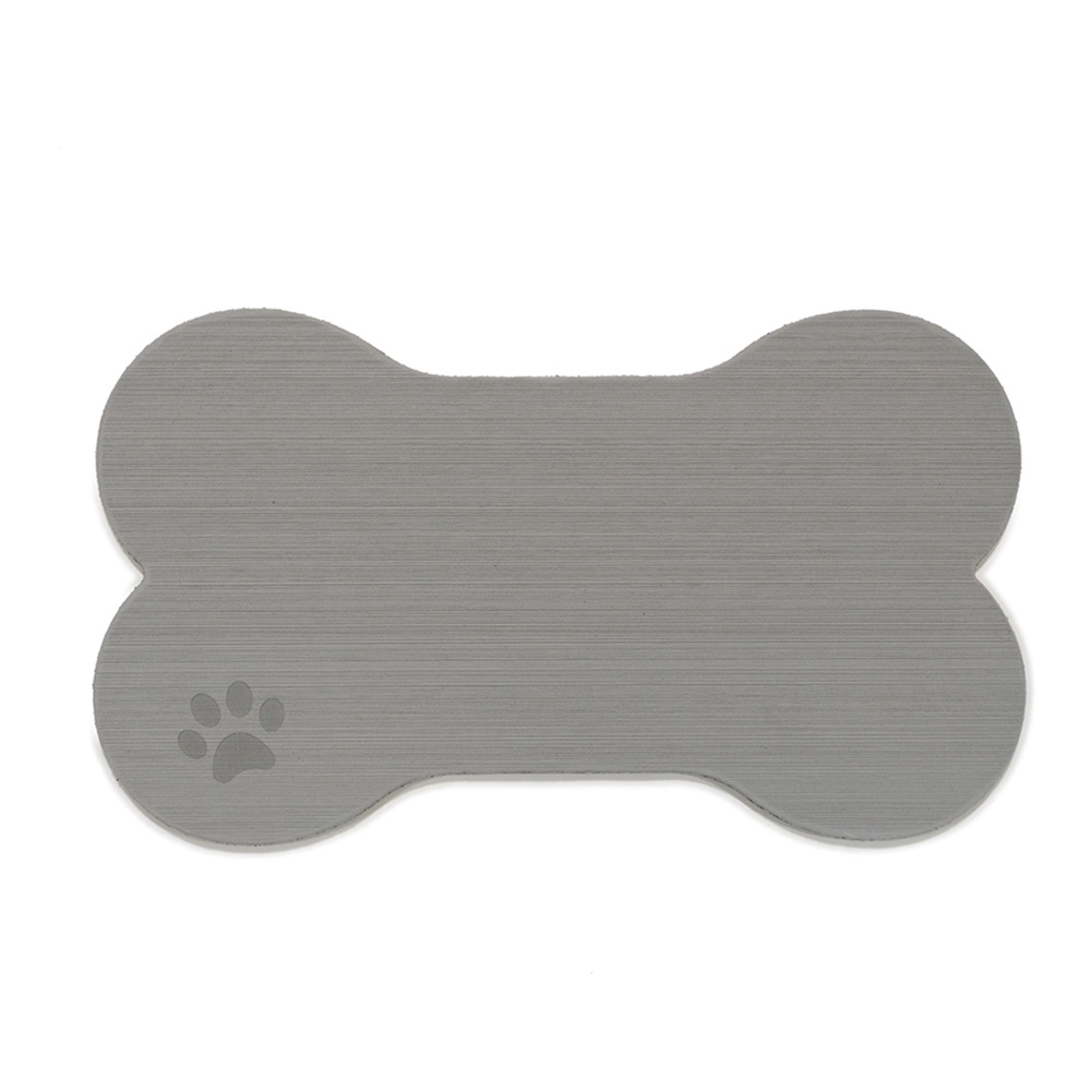 SeaDek Dog Bowl Mat - Storm Grey/Black - Large - 16.5" x 29.5" SeaDek Dog Bowl Mat - Storm Grey/Black - Large - 16.5" x 29.5"