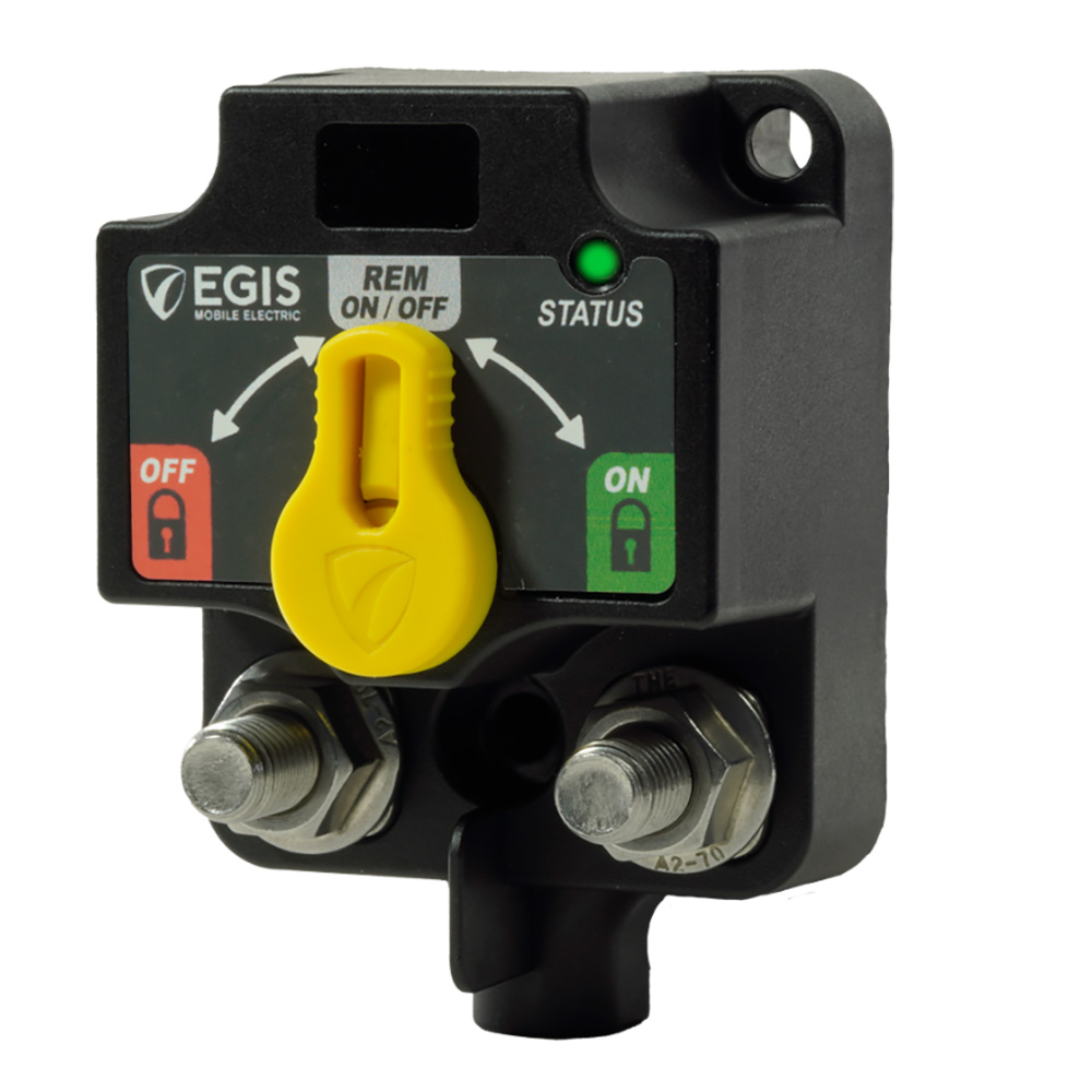 Egis XD Single LVD (Low Voltage Disconnect) w/Knob - Tinned Wires Egis XD Single LVD (Low Voltage Disconnect) w/Knob - Tinned Wires