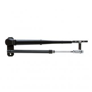 Marinco Wiper Arm, Deluxe Black Stainless Steel Pantographic - 12"-17" Adjustable