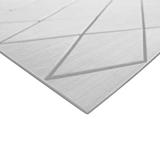 SeaDek 40" x 80" 6mm Two Color Diamond Full Sheet - Brushed Texture - Cool Grey/Storm Grey (1016mm x 2032mm x 6mm)