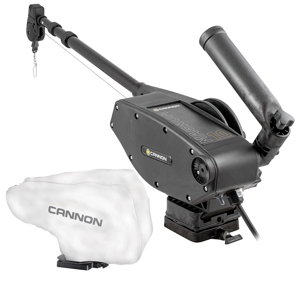 Cannon Magnum 10 Electric Downrigger w/White Cover Cannon Magnum 10 Electric Downrigger w/White Cover