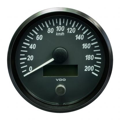 VDO SingleViu 100mm (4") Speedometer - 200 KM/H