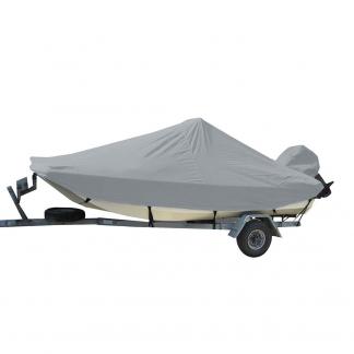 Carver Sun-DURA® Styled-to-Fit Boat Cover f/21.5' Bay Style Center Console Fishing Boats - Grey