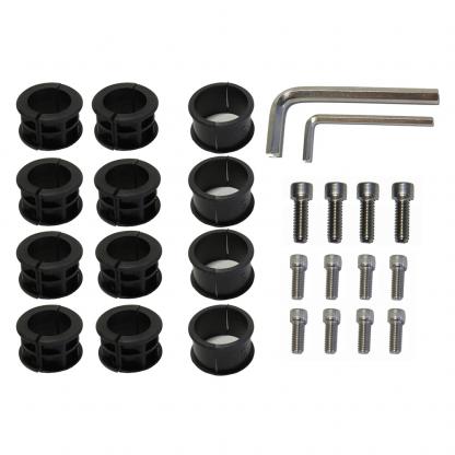 SurfStow SUPRAX Parts Kit - 12-Bolts, 3 Sizes of Inserts, 2-Allen Wrenches