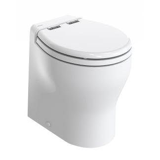 Thetford Silence 2G w/Wood Polyester Soft Close Seat & Standard Solenoid - High, White, 24V