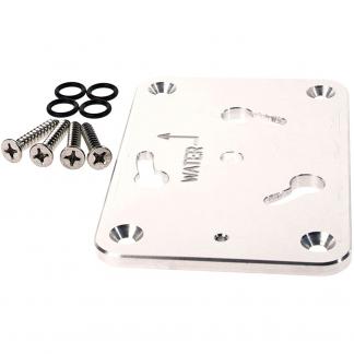 Panther Spare Bow Mount Base Kit f/ King Pin - Clear - Anodized