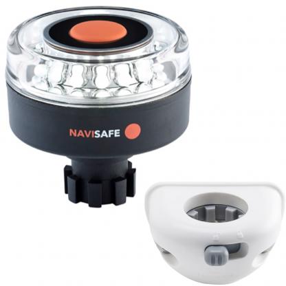 Navisafe Navilight 360° 2NM w/Navibolt Base & Vertical Mount - White