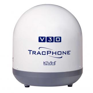 KVH Ultra-Compact TracPhone® V30 w/DC-BDU